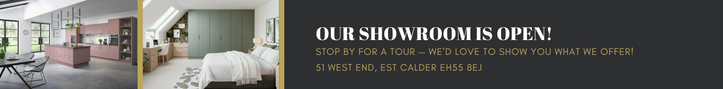 Image for opening of showroom. Come visit at 51 west end, west calder, eh558ej